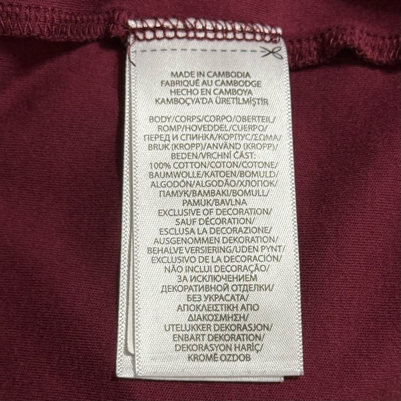 Polo by Ralph Lauren Men's Burgundy XLT Long Sleeve Polo Shirt Excellent - Picture 7 of 8